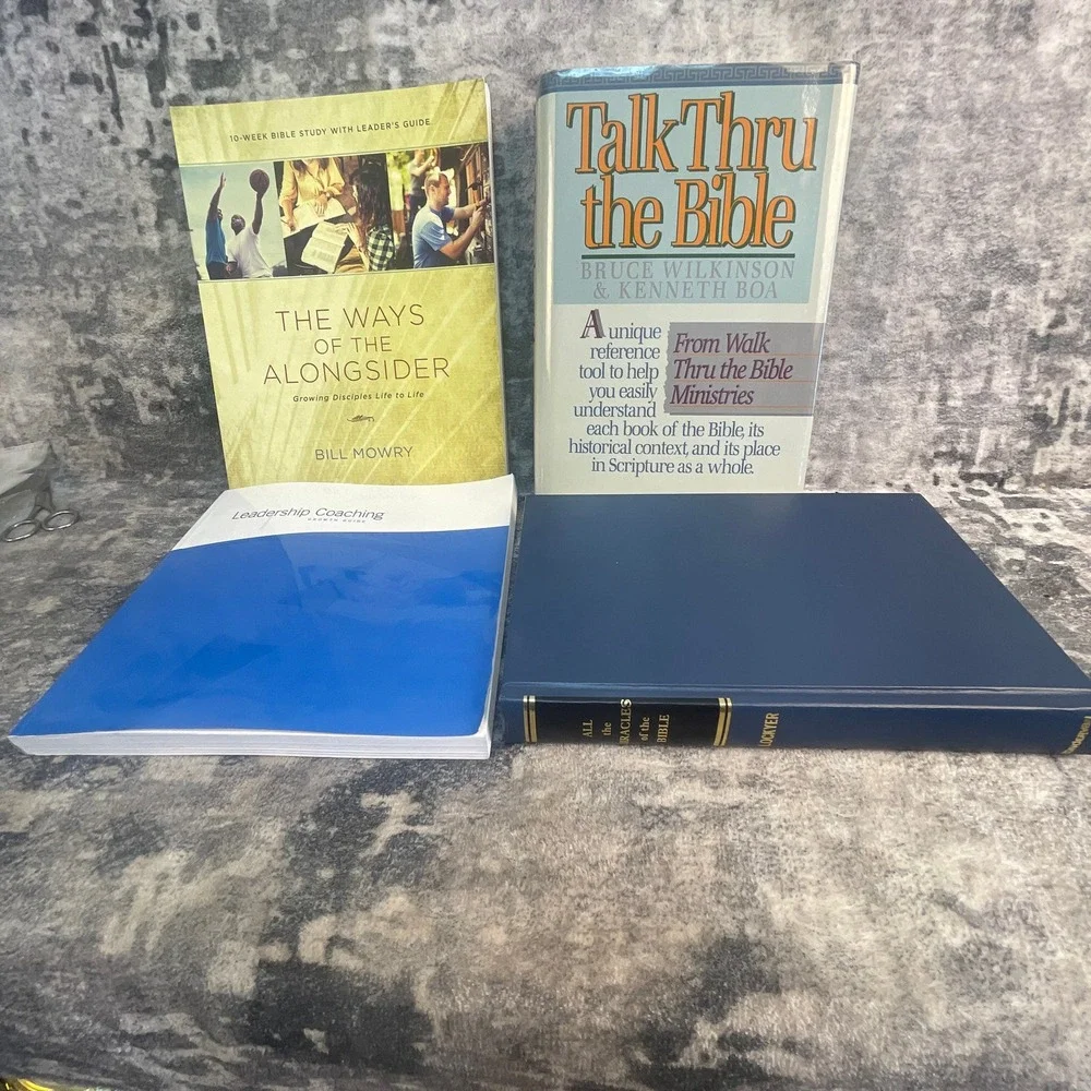Christian Study Bundle Talk Thru The Bible Alongsider Miracles of the Bible 4pk